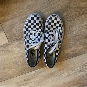 Checkerboard Vans